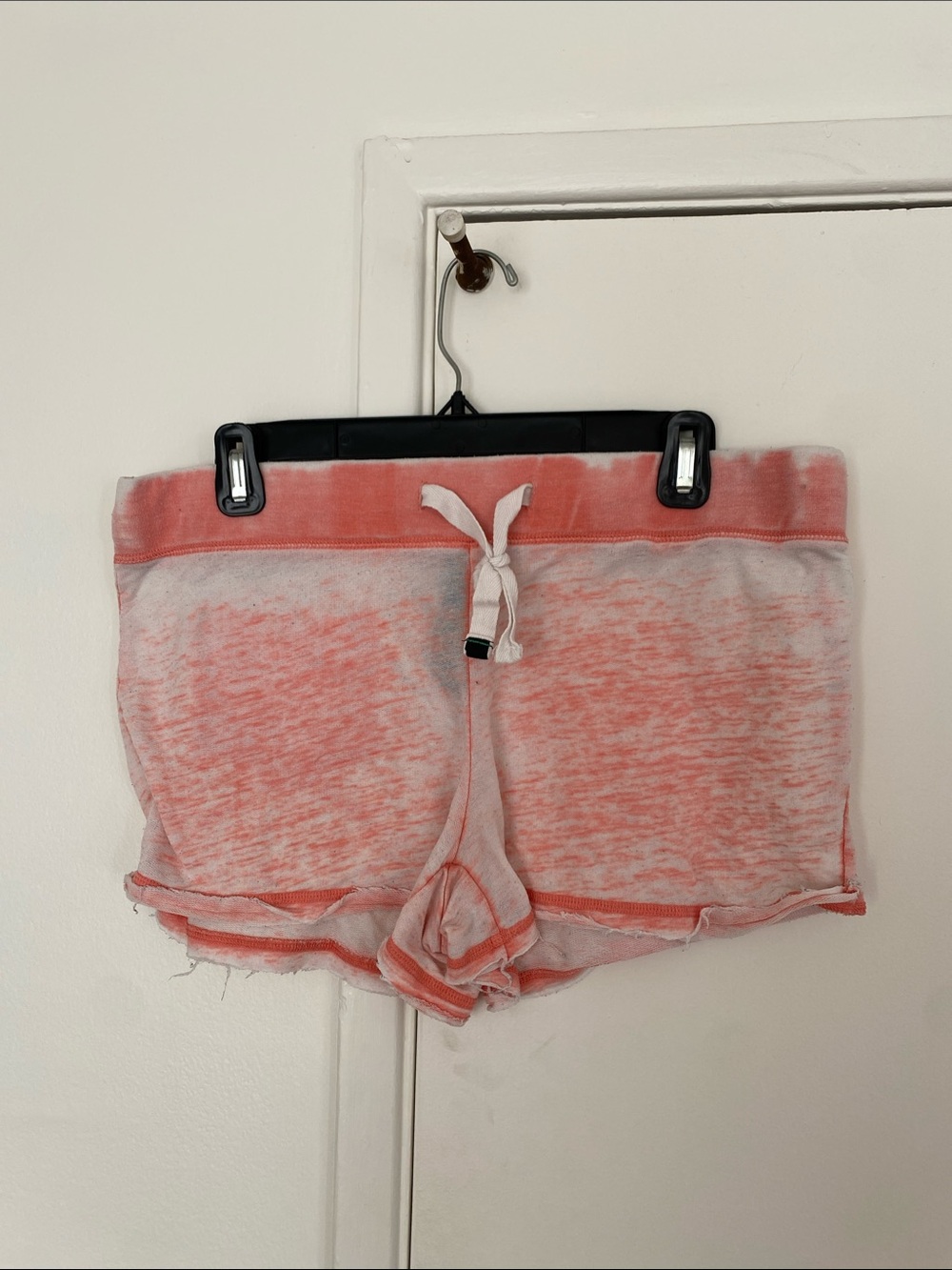 Women’s Coral Tie-Waist Lounge Shorts